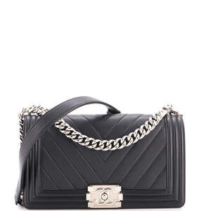 Chanel Old Medium Boy Flap Bag